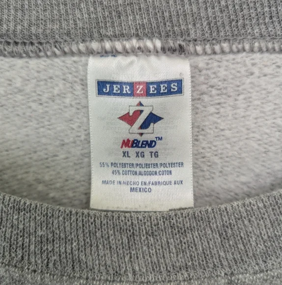 Vintage Alabama Crewneck Sweatshirt Grey Block Letter Classic - Picture 4 of 10